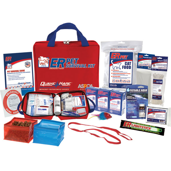 Emergency Ready Zombie Apocalypse Disaster Prepared Cat Survival Kit